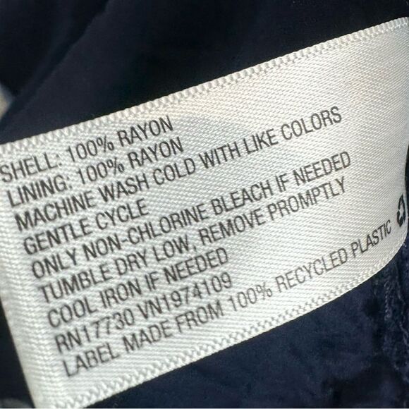 Universal Thread blue tie and button front plaid dress size XS - Picture 7 of 7